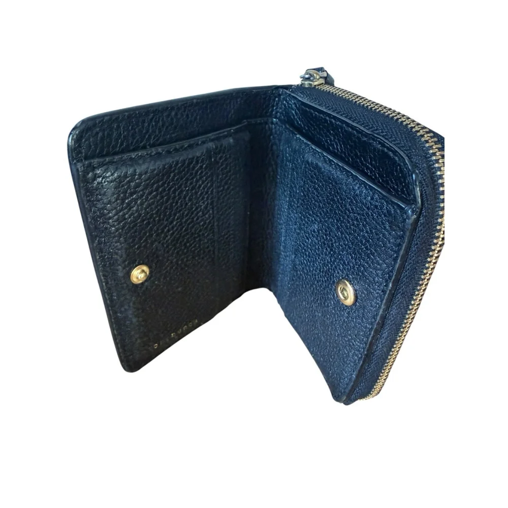 Tory Burch Black Leather Wallet